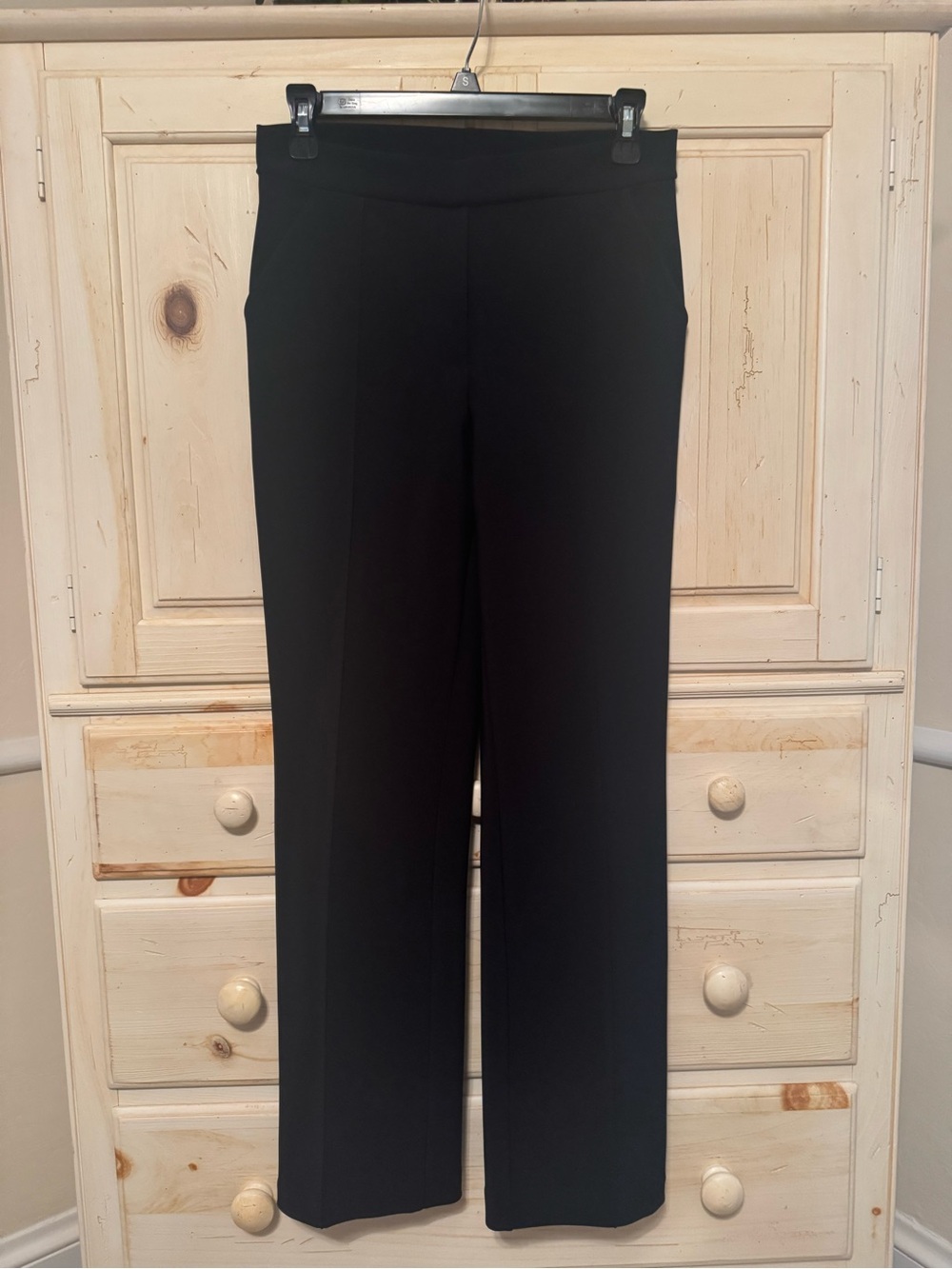 Chiara Boni Black Straight-Leg Trousers